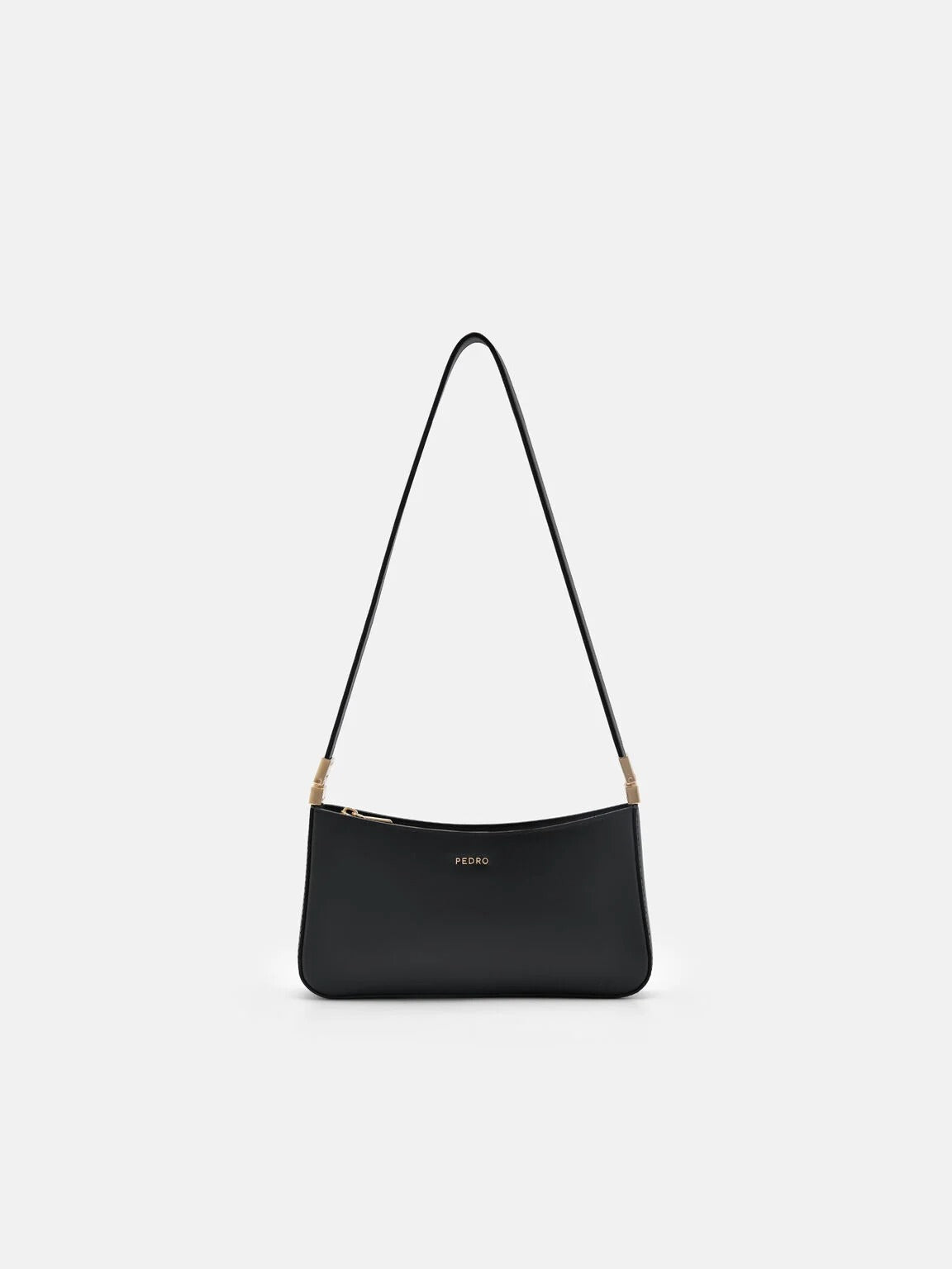 PEDR*  Jatte Leather Crossbody Pouch - Black