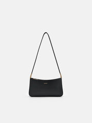 PEDR*  Jatte Leather Crossbody Pouch - Black
