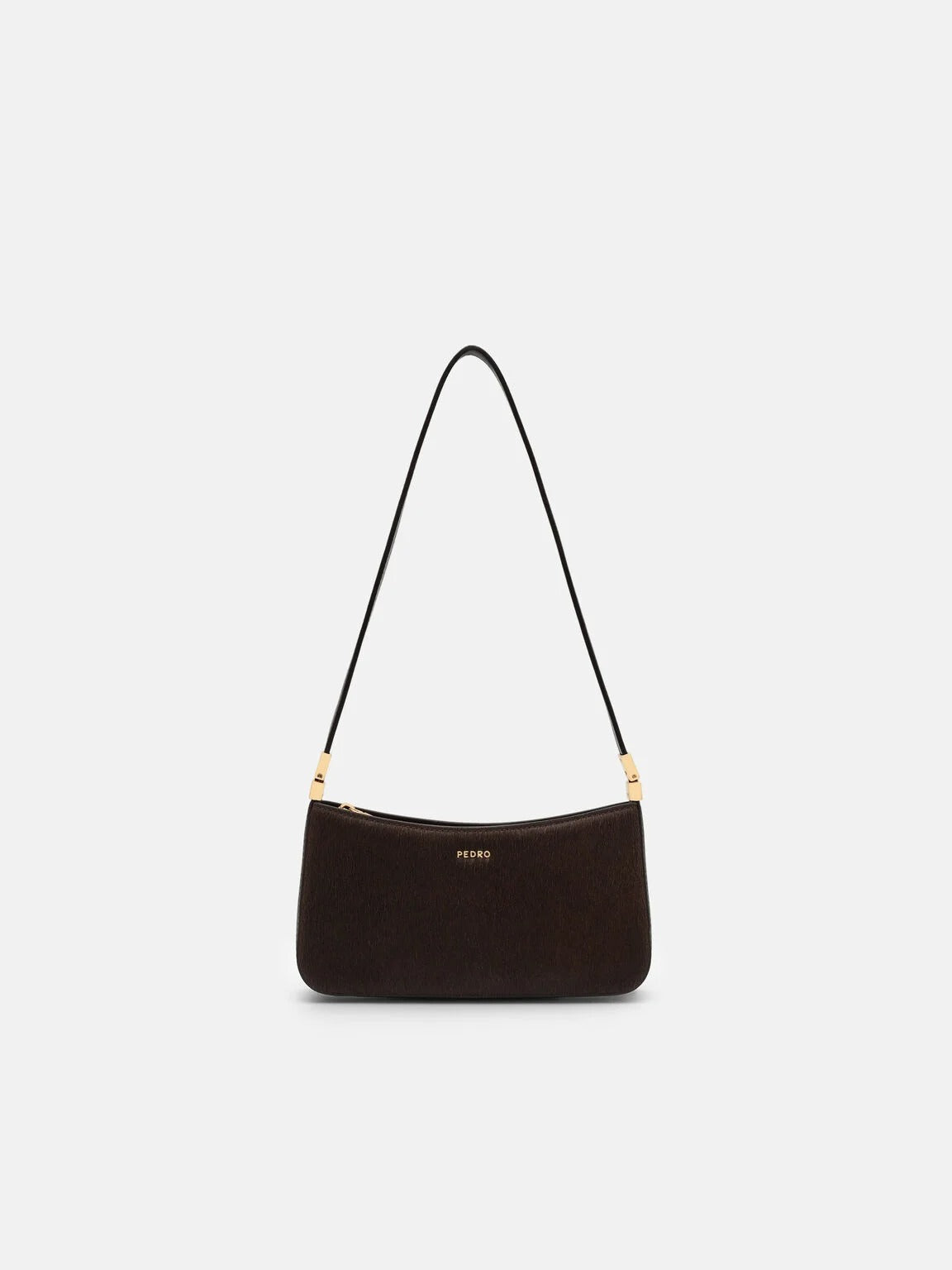 PEDR*  Jatte Ponyhair Pouch - Dark Brown Pony