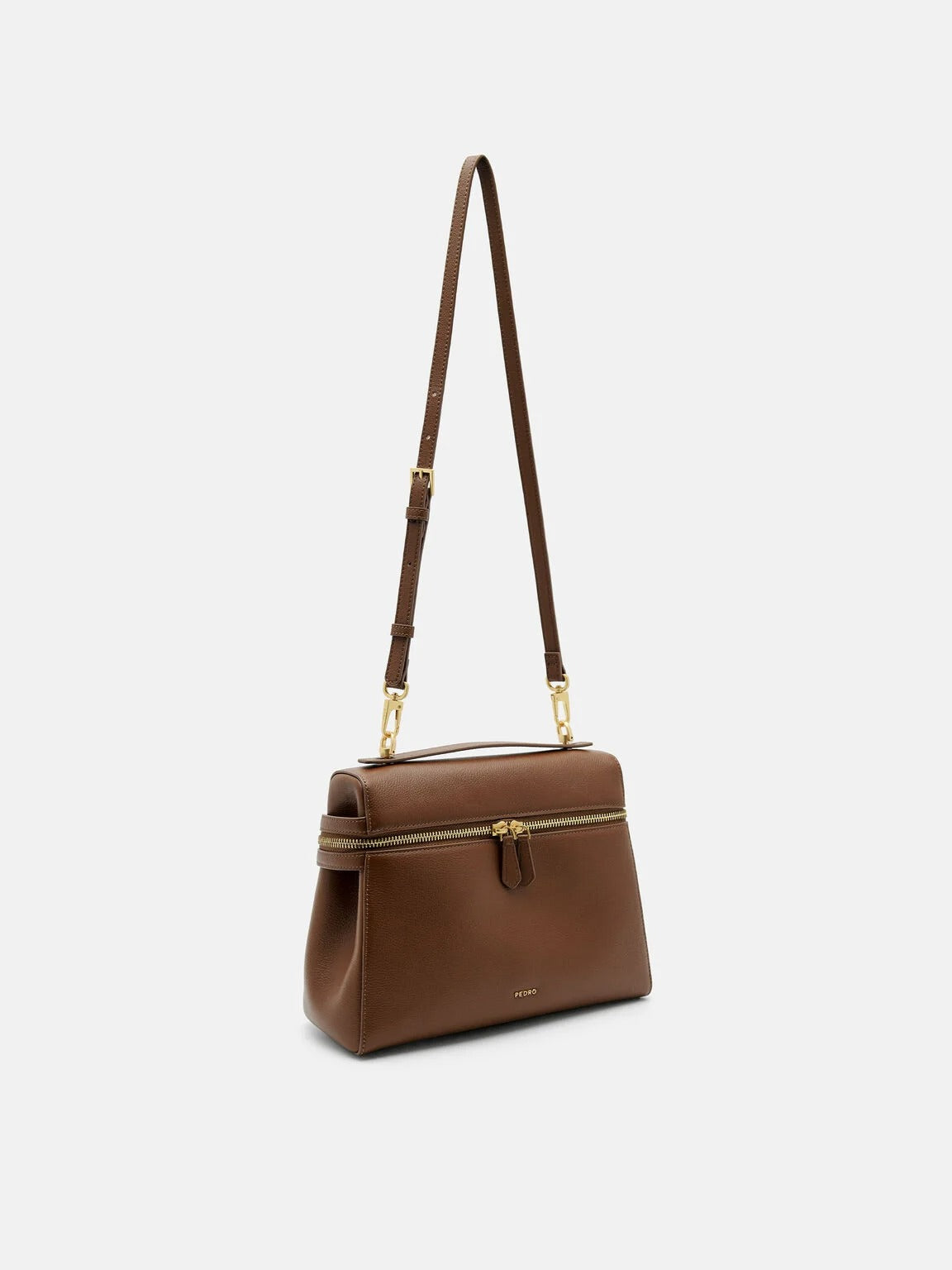 PEDR*  Alyssa Leather Backpack - Brown