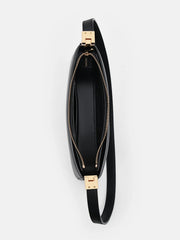 PEDR*  Jatte Leather Crossbody Pouch - Black