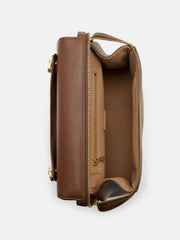 PEDR*  Alyssa Leather Backpack - Brown
