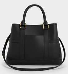 Charles & Ke*th -Scottie Tote Bag - Black