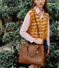 Charles & Ke*th -Scottie Tote Bag - Chocolate