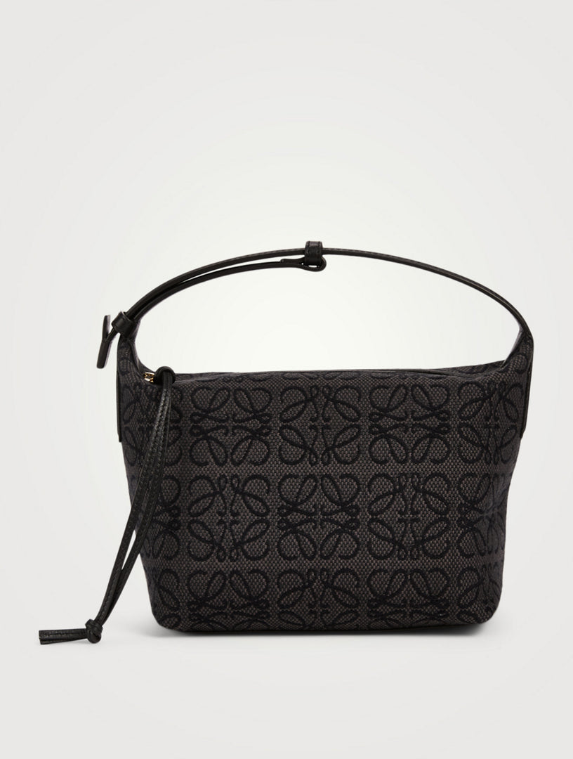 LOEW* - Small Cub* Anagra* Jacquard Canvas Shoulder Bag