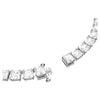Swar*vski -Matrix Tennis necklace Square cut, White, Rhodium plated - 5599153
