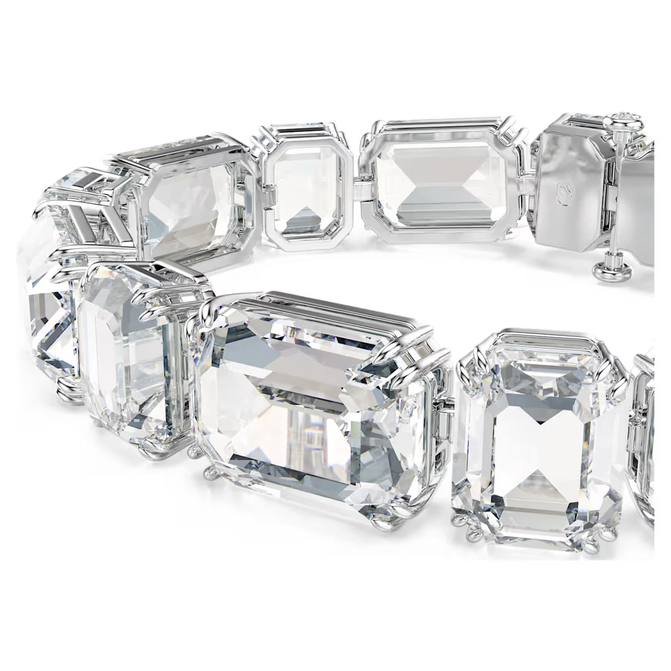 Swar*vski - Millenia bracelet Octagon cut, White, Rhodium plated - 5705770