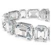Swar*vski - Millenia bracelet Octagon cut, White, Rhodium plated - 5705770