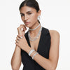 Swar*vski - Millenia bracelet Octagon cut, White, Rhodium plated - 5705770