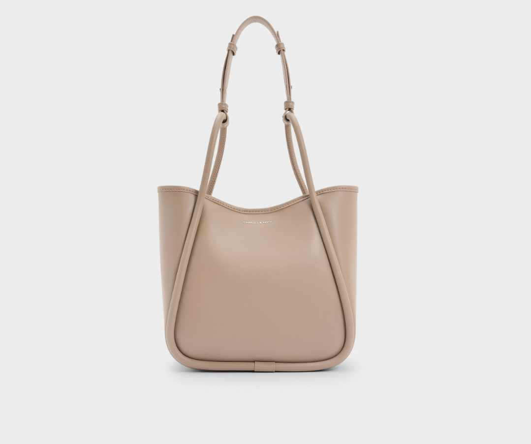 Charles & Ke*th - Mini Lyla Tubular Tote Bag - Taupe