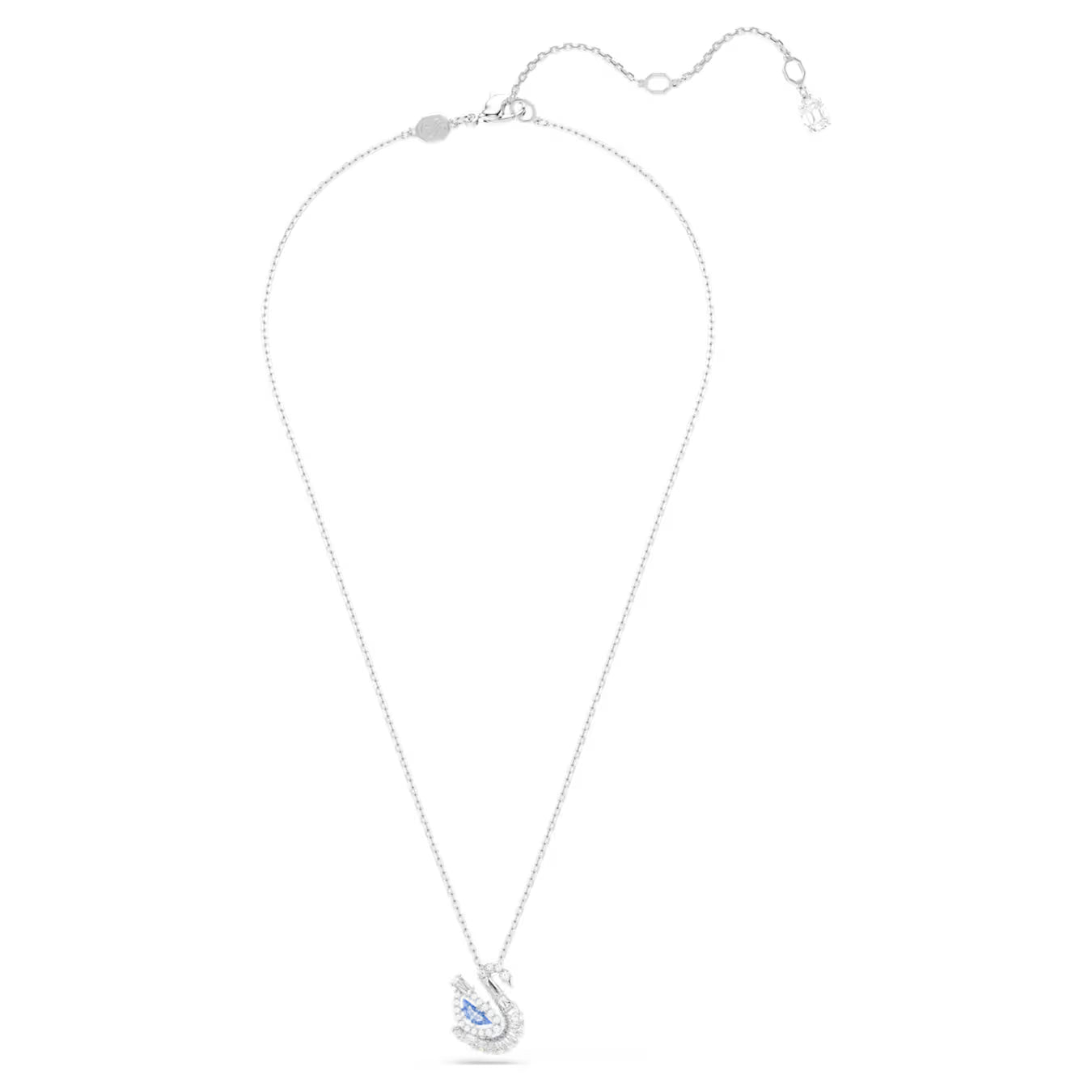 Swar*vski -Swan pendant Mixed cuts, Swan, Blue-5723389
