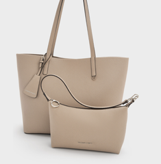 Charles & Ke*th - Beryl Tote Bag - Taupe