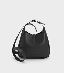 Charles & Ke*th - Mini Adalyn Hobo Bag - Black